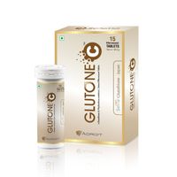 Glutone C Setria Glutathione & Natural Vitamin C 1000mg Tablets For Immunity & Skin Brightening
