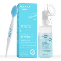 Alanna Intense Lightening & Hydrating Lip Wash + Lip Brush - Men