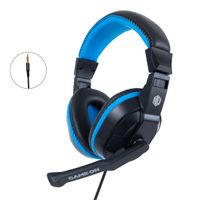 Nu Republic Viper Work N Play with Mic and Volume Control Wired Headphone - Blue