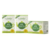 myDaily 6x Green Tea with 6 Times Antioxidants for Effective Weight Loss & Detox - Lemon