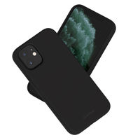Stuffcool Silo Soft & Smooth Slimmest Back Case Cover For Apple Iphone 12 5.4" - Black