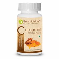 Pure Nutrition Curcumin Veg Capsules With Black Pepper Goodness Of Curcumin