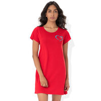PrettySecrets Cotton Sleepshirt - Red
