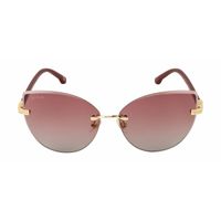 TED SMITH UV Protection Cat Eye Sunglasses For Women Stylish Elan-C3 55