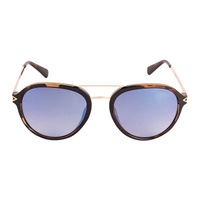 Guess Sunglasses Oval Sunglass With Blue Lens For Men