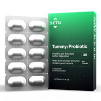 Setu Tummy Naturally Fermented Probiotics for Women & Men (9 strains with 15 Billion CFUs)