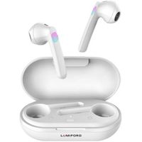 Lumiford Max T85 True Wireless Earbuds With Bluetooth V5.0 (White)