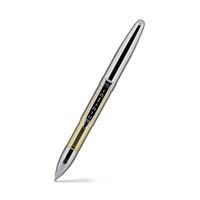 Fisher Space INFGT-1 Infinium Ballpoint pen with Blue Ink - Gold Titanium Nitride & Chrome