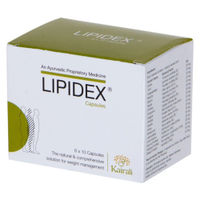 Kairali Lipidex Capsules (The Natural & Comprehensive Solution For Weight Management)