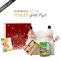Kimirica To The Good Times Gift Box With Plantable Rakhi