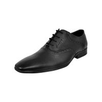 Allen Cooper Black Formal Shoes For Men