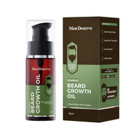 MEN DESERVE Advanced Beard Growth Oil For Patchy To Perfect Beard