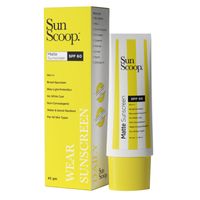 SunScoop Matte Sunscreen SPF 60 PA+++, Ultra-Lightweight & Quick-Absorbing, No white cast