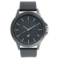 Fastrack Tees 38024PP25 Black Dial Analog Watch for Unisex