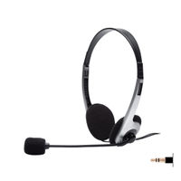 FINGERS H500 Wired Headset with Mic for Crystal Clear Distortion-free Calls with 3.5mm pin Connector