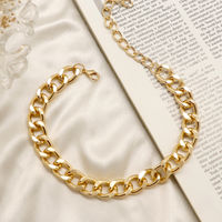 Joker & Witch Stella Curb Chain Gold Necklace