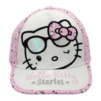 Kidsville Pink Hello Kitty Adjustable Cap