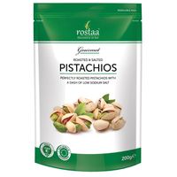 Rostaa Roasted Salt Pistachio With A Salted Flavoring (iranian) (Gluten Free, Non-gmo & Vegan)
