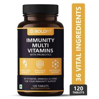 Boldfit Immunity Multivitamins with Probiotics