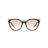 ARMANI EXCHANGE 0AX4107S METAL TEMPLE GREY GRADIENT Lens Cat Eye Female Sunglasses