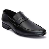 Hydes N Hues Solid Leather Formal Loafers