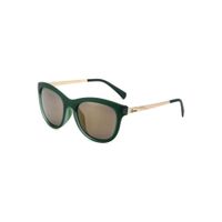 PARIM Polarized Women's Cat-eye Sunglasses Green Frame / Grey Lenses