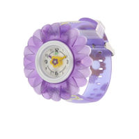 Zoop Silver Dial Multicoloured Plastic Strap Watch