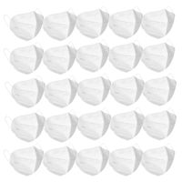 Fabula Pack Of 25 Anti-pollution Reusable 5-layer Mask Color: White