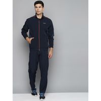 Alcis Men Navy Blue Solid Tracksuits