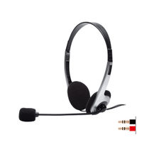 FINGERS H527 Wired Headset with Mic for Crystal Clear Distortion-free Calls with Dual pin Connector