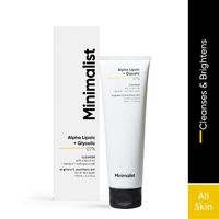 Minimalist Alpha Lipoic + 7% Glycolic Brightening Face Wash With Vitamin B5 For Glowing Skin