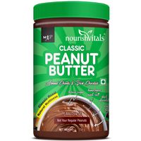 Nourish Vitals Classic Peanut Butter (Almonds Chunks & Dark Chocolate)