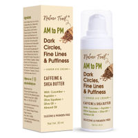 Nature Trail AM to PM Under Eye Cream with Encapsulated Caffeine Shea Butter & Tri Peptide Complex