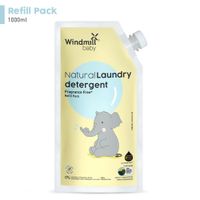 Windmill Baby Natural Laundry Detergent, Fragrance Free, Refill Pack