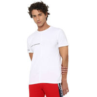 Allen Solly Solid White T Shirt