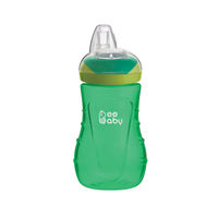 Beebaby Soft Silicone Spout Sippy, Sipper Cup For Baby, Toddlers 250 Ml, 9 Oz 9m+ (green)