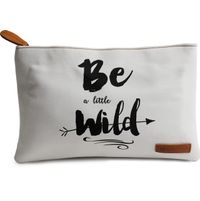 DailyObjects Be A Little Wild Carry-All Pouch Medium