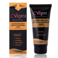 Vigini Hammer King Intimate Hygiene Lightening Whitening Men Wash Coffee Charcoal