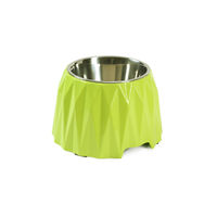 Petlogix Taller Diamond Shaped Feeding Bowl for Cats and Dogs