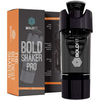Boldfit Gym Shaker Pro Cyclone Shaker (black)