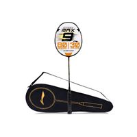 Li-Ning G-Force Superlite Max 9 Strung Badminton Racquet (Black, Gold 80 g)