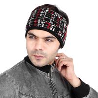 Bharatasya Warm Woolen Headband Ear Warmer Multicolor for Men