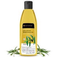 Soulflower Bhringraj Oil Real Herb Control Hair Fall & Cools Scalp Pure, Natural Hair Oil