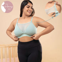 Nykd By Nykaa Comfy Mommy Bra - Blue Surf NYB032