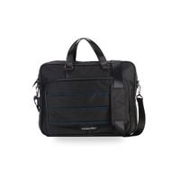 Assembly Laptop Messenger Bag with Padded Laptop Compartment|USB Charging Port|15.6 Inches|Black