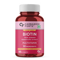Carbamide Forte Biotin from Sesbania Grandiflora Extract & Multivitamin with 50 Ingredients