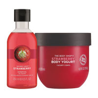 The Body Shop Strawberry Shower Gel & Yogurt Combo