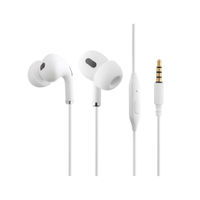 Lumiford U50 In-ear Earphones With High Sensitive Mic, Tangle Free Cable (White)
