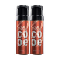 Wild Stone Code Copper Body Perfume for Men - Pack of 2