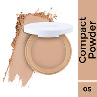Nykaa All Day Matte 12Hr Oil Control Face Compact Powder With SPF 15 PA ++ - Olive 05
